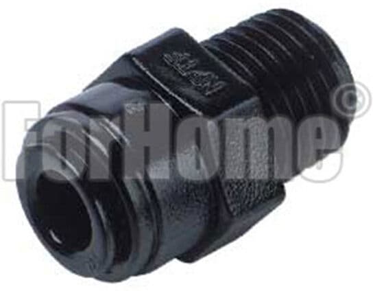 Raccordo Rapido Dm Fit Terminale Diritto Tubo Ø - Filetto Conico Bspt 6mm X 3/8"