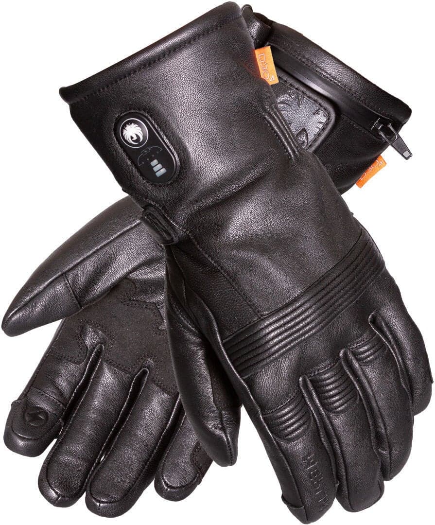 Merlin Minworth II D3O beheizbare wasserdichte Motorrad Handschuhe MWG048-BLK-XL