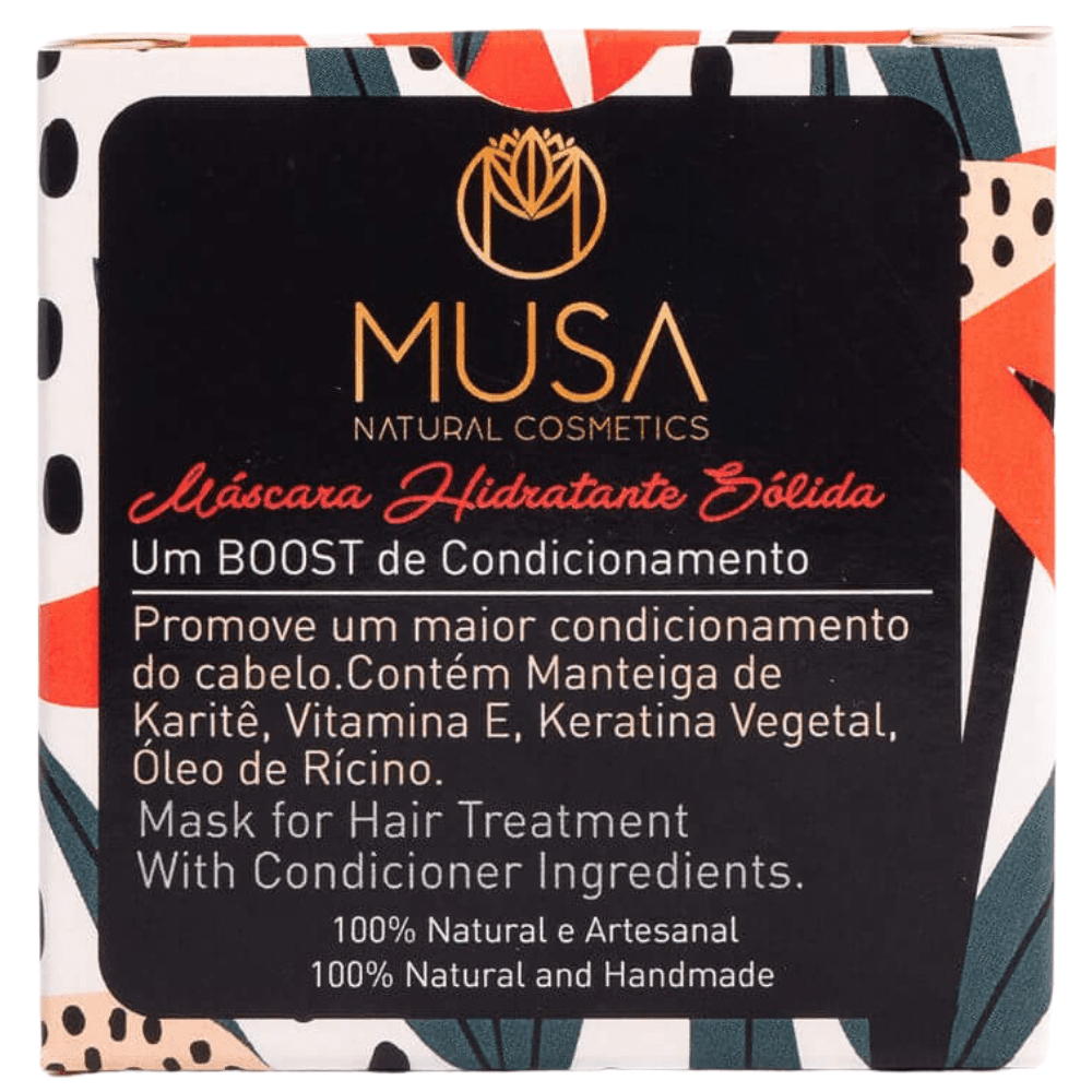 Musa Natural Cosmetics Cabello sólido hidratante Mask para cabellos secos 1&nbsp;un.