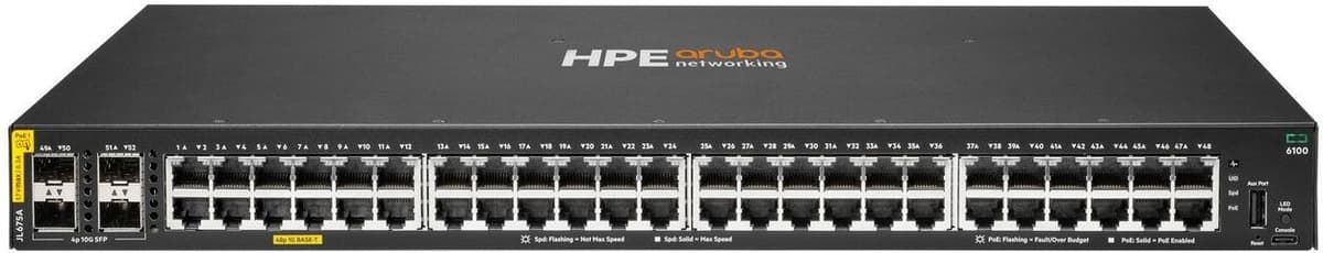 HP ARUBA 6100 48G CL4 4SFP+