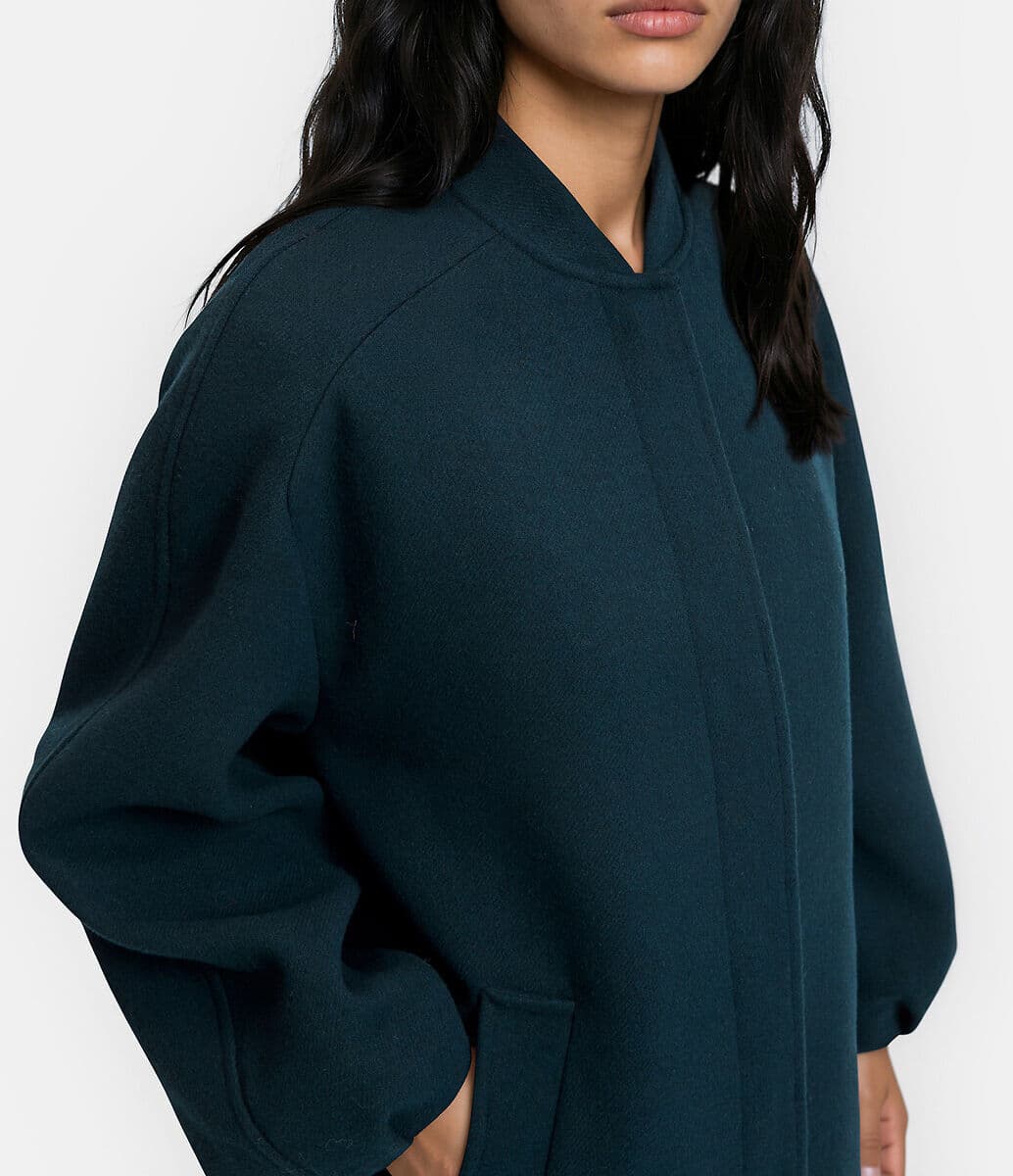 LA REDOUTE COLLECTIONS Manteau col teddy, à manches ballon
