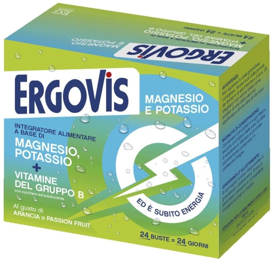 Eg spa ERGOVIS MG+K VIT B C/ZUC24BUST