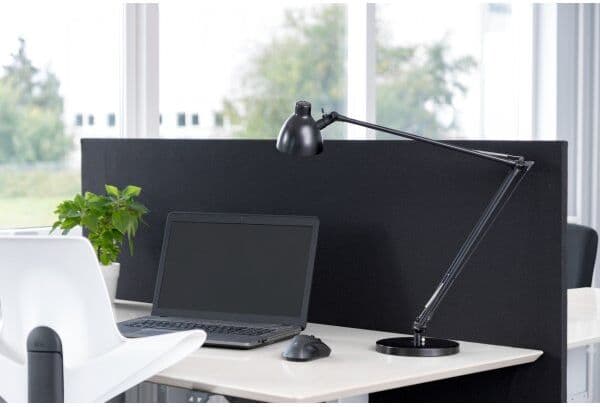 Easy Bordskærmvæg H65xb80 Cm, Sort