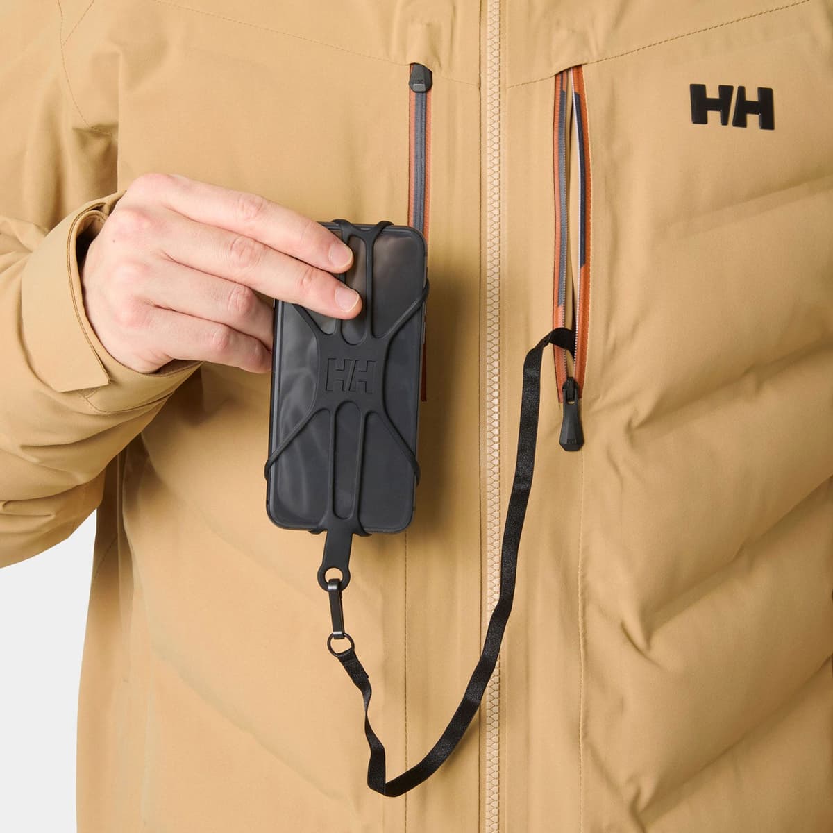 Helly Hansen Men’s Alpha Puffy Jacket - Brown - M
