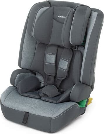 Foppapedretti 970041802 Seggiolino Auto 9-36 Kg Isofix / 15m - 12 Anni / 76-150 Cm / Gruppo 1-2-3 Colore Silver - Street I-Size