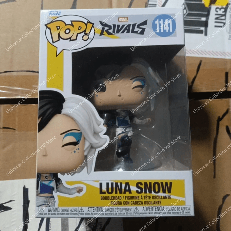 Funko POP Marvel Rivals Jeff the Land Shark Magik Luna Snow Collectible Vinyl Figures Video Game Character Display Models