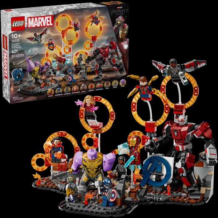 LEGO Marvel 76323 Avengers: Endgame Letzter Showdown