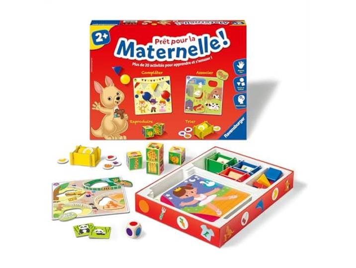 Ravensburger Educatief spel – klaar voor de kleuterschool, vanaf 2 jaar – 24115