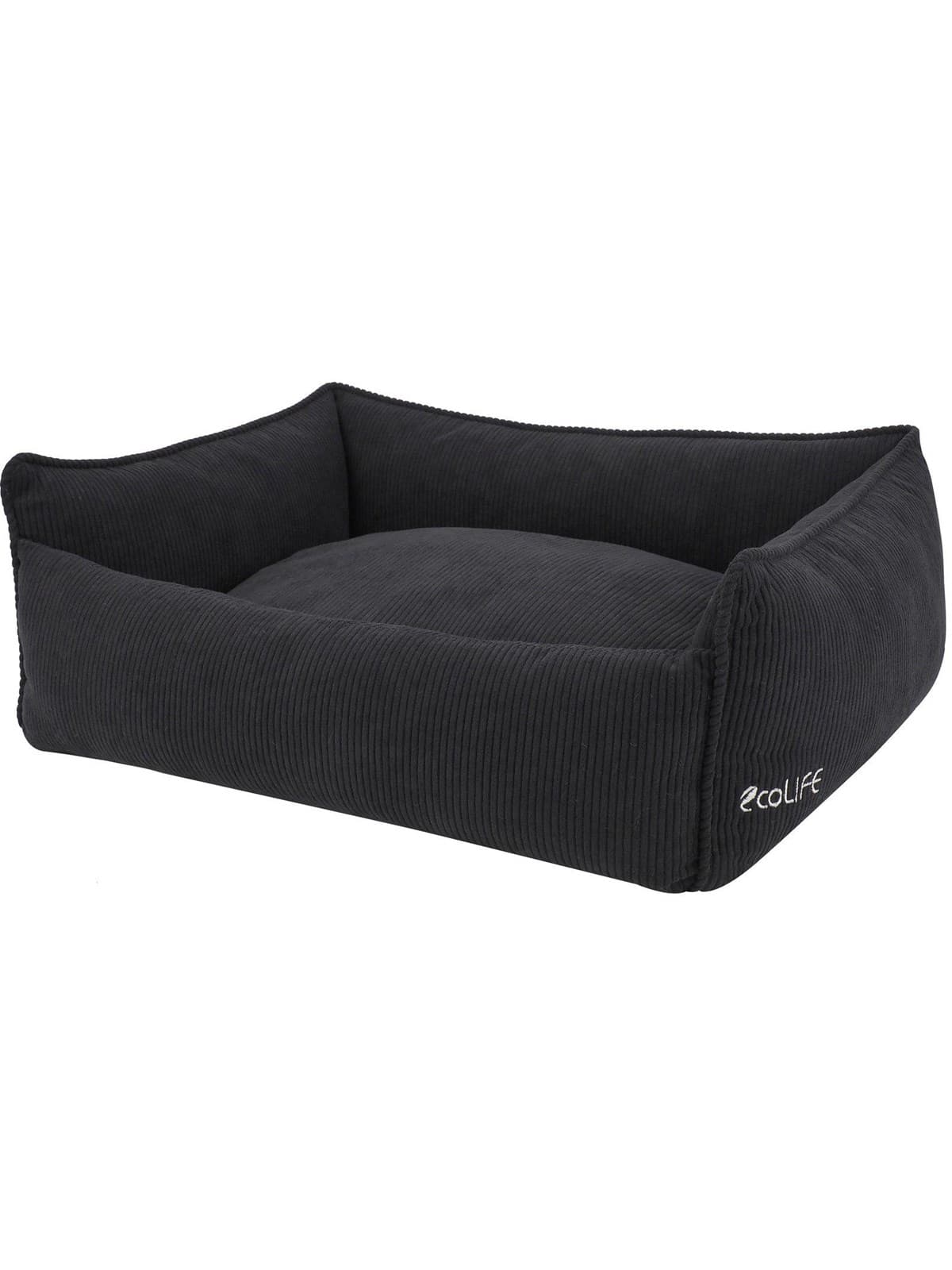 Bed Time Hundebett MILLE ECO 80x60x23 cm. Schwarz
