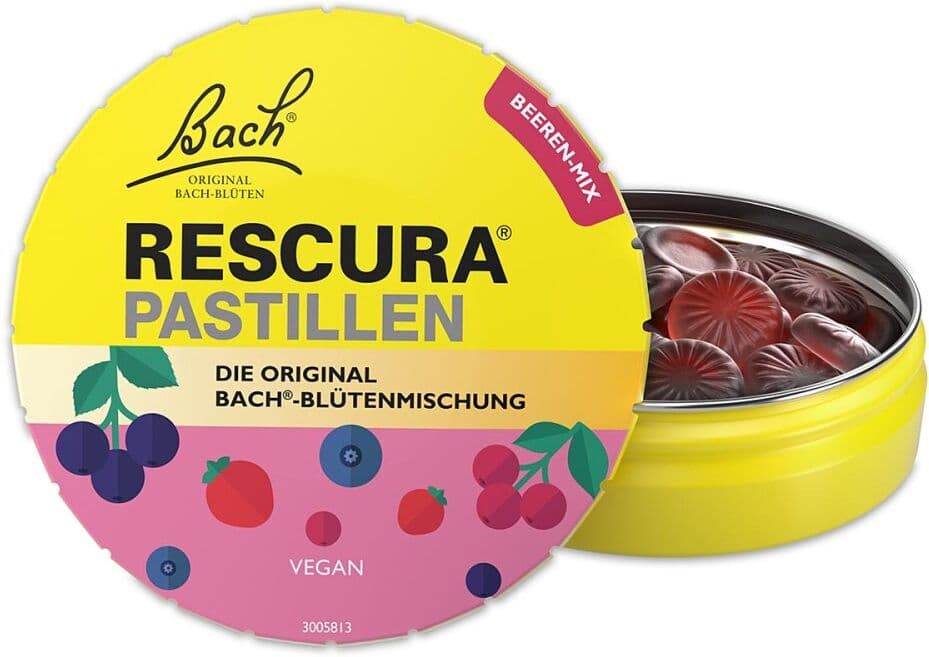 Bach RESCURA Bachblüten Original Rescura Pastillen Beeren-Mix 50g