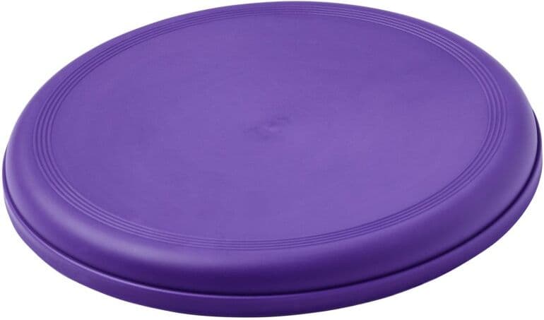 Disque volant personnalisable en plastique recyclé Orbit violet