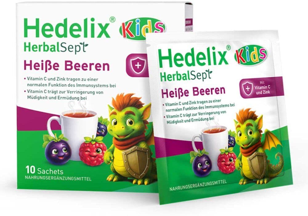 Dr. Theiss Hedelix Herbal Sept Heißgetränk Heiße Beeren 10X10g