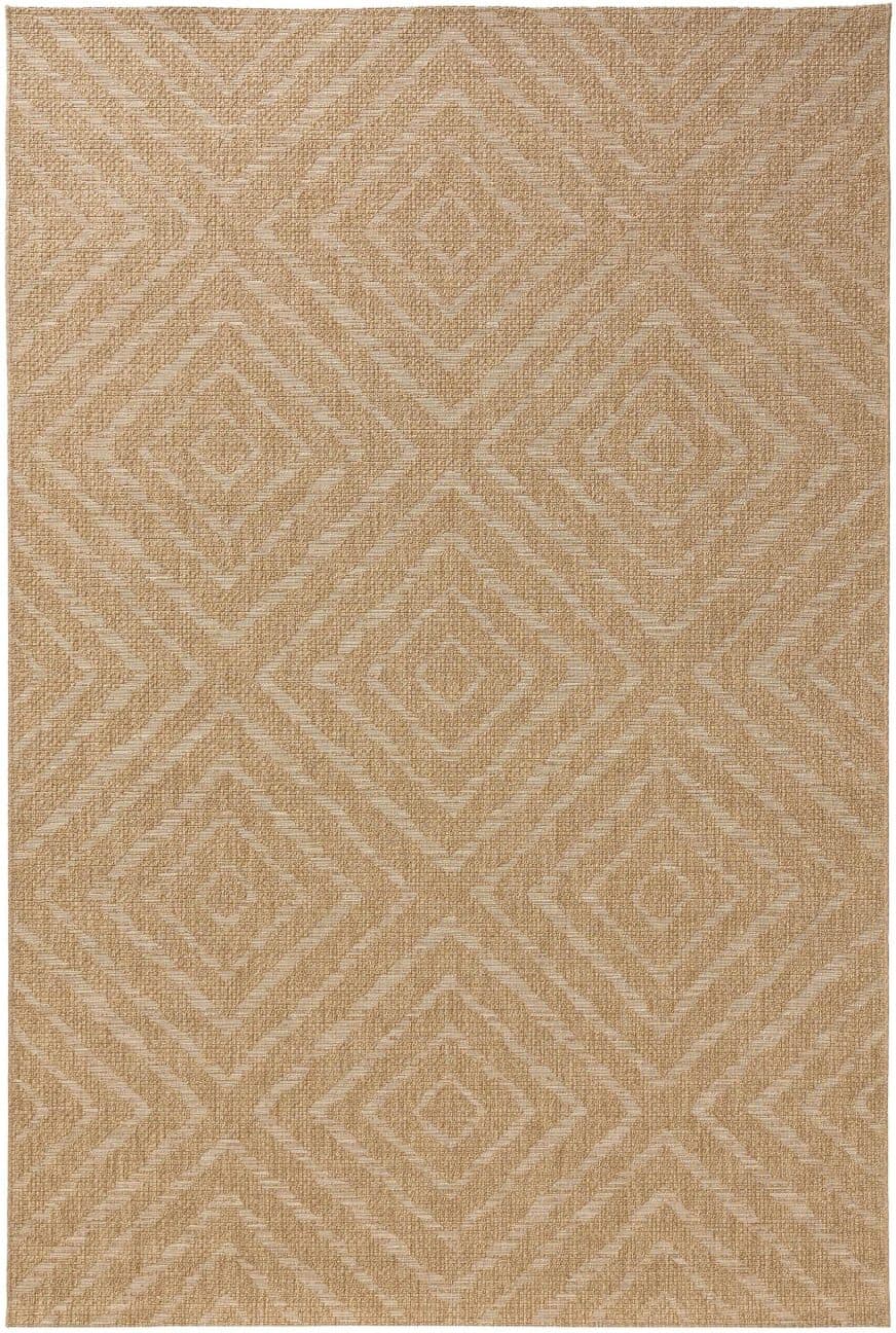 Benuta Alfombra de exterior & interior marrón claro 160x230