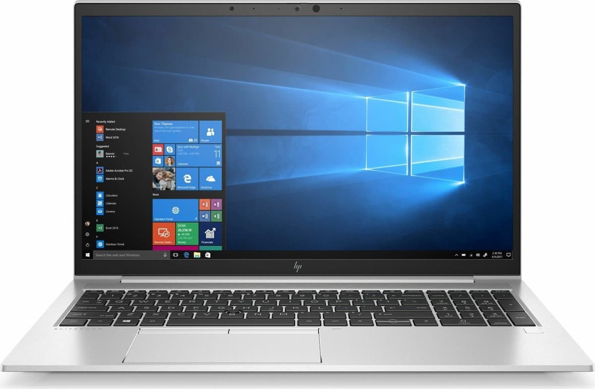 HP EliteBook 855 G7   Ryzen 7 PRO 4750U   15.6"   32 GB   1 TB SSD   Rétroéclairage du clavier   Webcam   Win 11 Pro   BE - Refurbished