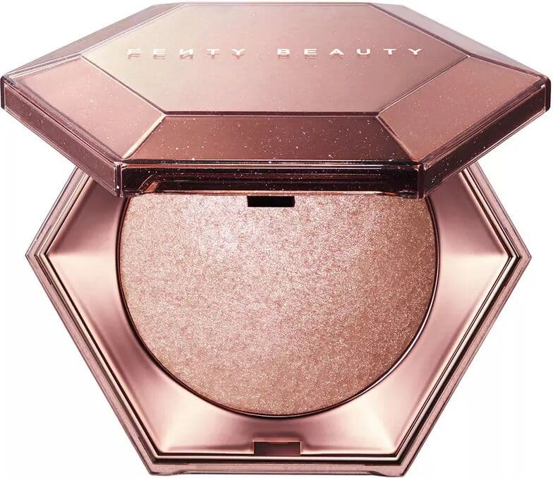 Fenty Beauty By Rihanna - Diamond Bomb All-Over Diamond Veil Puder - Highlighter für Gesicht und Körper, 8 g, Rosé Rave