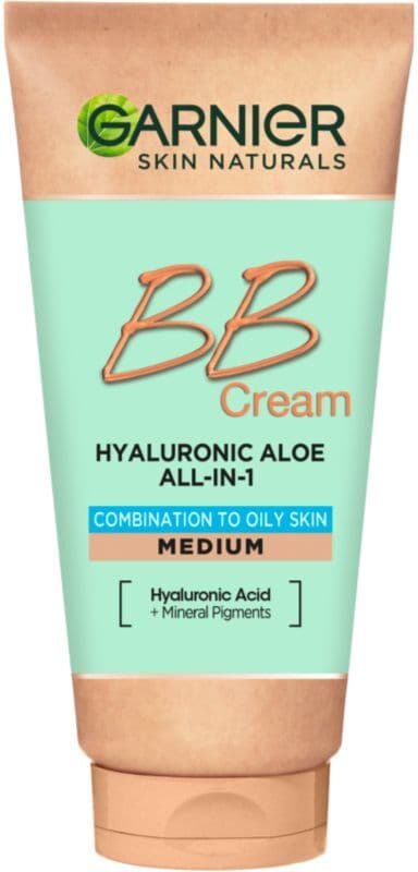 Garnier Skin Naturals BB Cream krem BB do skóry tłustej i mieszanej odcień 50 ml