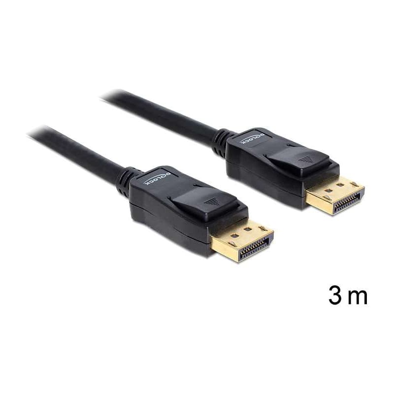 Delock Cable DisplayPort 1.2 Male - Male 4K 3m 82424