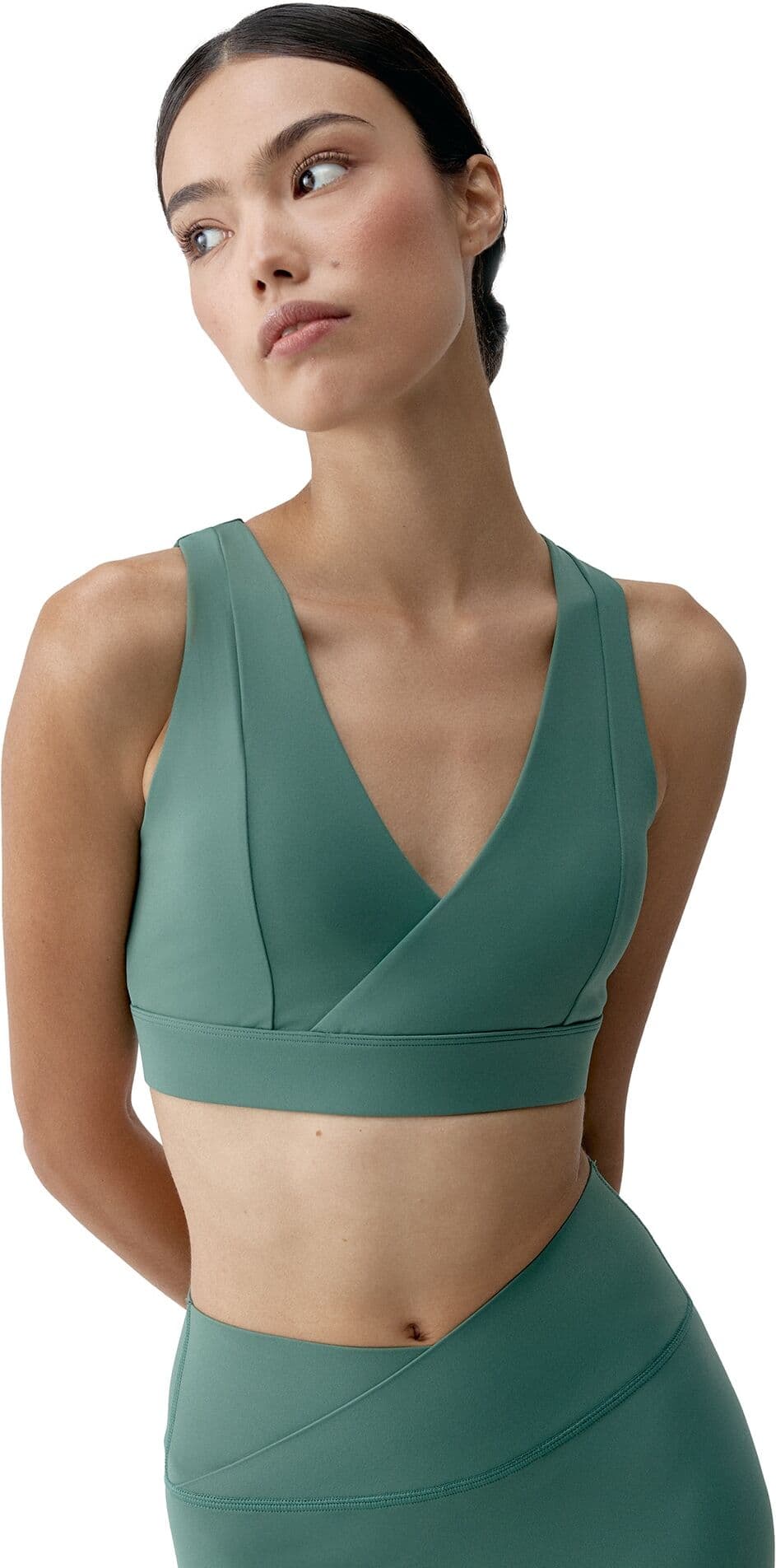 Born Top de Mujer Elan .  (S) Verde