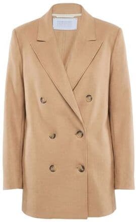 Harris Wharf London Abrigo Mujer Beige 36,38,40,42,44 Mujer