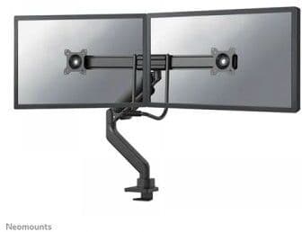 NewStar Neomounts next core desk mount 2 screens (topfix clamp/grommet) 2 screens black