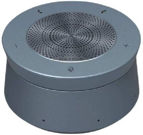 MAXHUB speakerphone UC BM45 Speakerphone haut de gamme doté de 8 microphones avec couverture audio à 360°, parfait dans les salles de conférence de