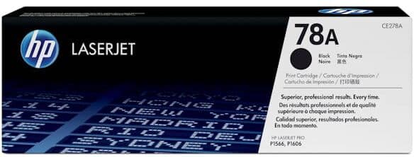 Toner HP CE278A 78A Svart