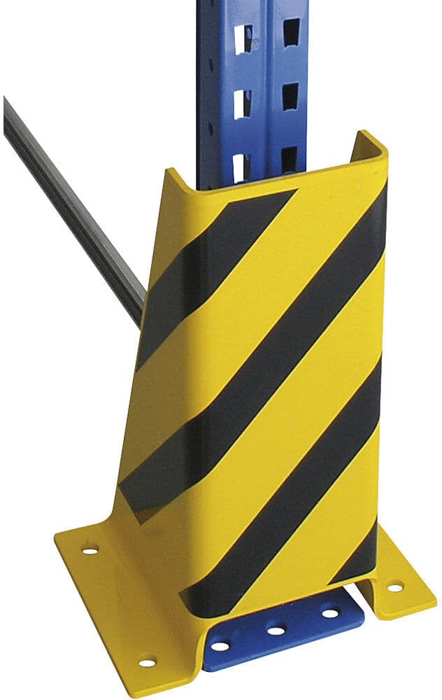 Anfahrschutz, Stahl, U-Form, Wandstärke 5 mm, Höhe 400 mm, Innenbreite 155 mm eurokraft pro