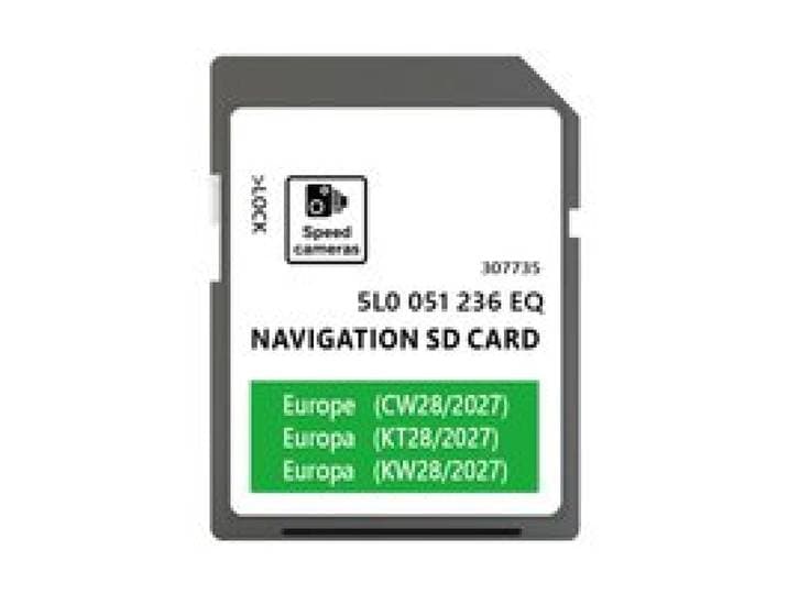 Voor Skoda Octavia Superb Fabia Rapid Voertuig Amundsen SAT NAV SD-kaart 32GB Europa UK 2027 Kaarten 5L0051236EQ Navigatie