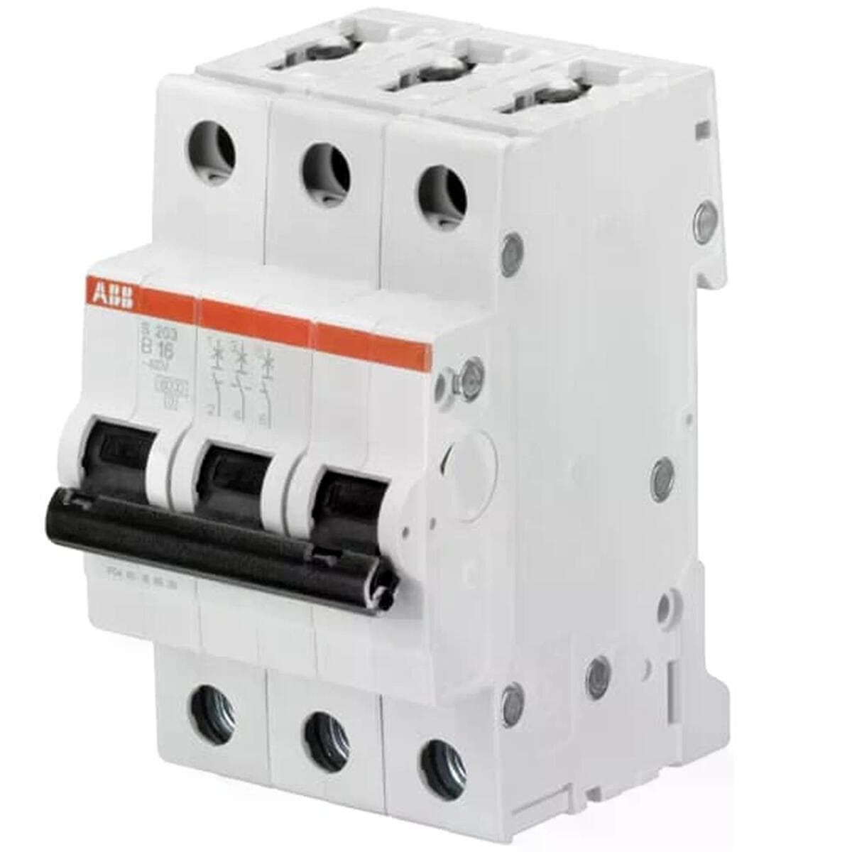 ABB LS-Schalter, 6kA, B, 16A/3pol, 3TE, 1 Stk.