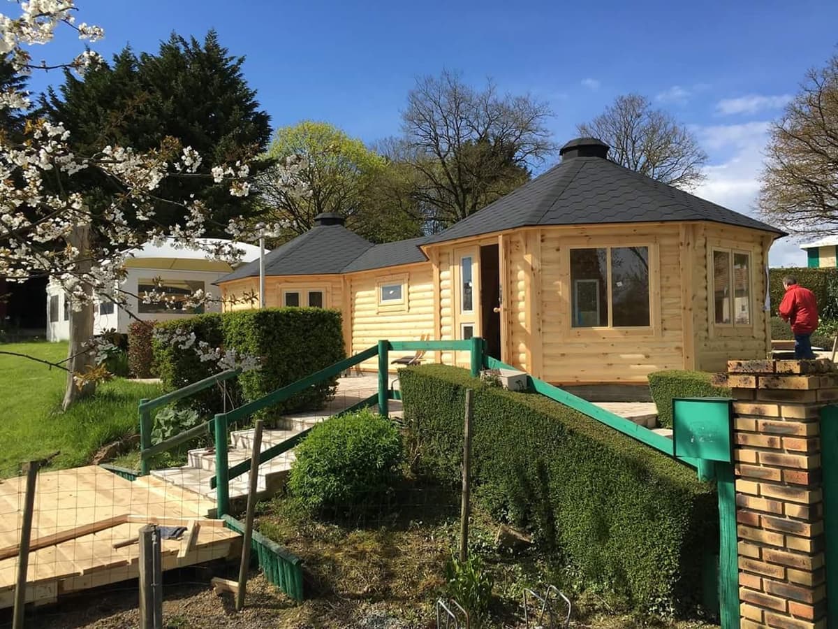 Pavillon Gartenpavillon Grillkota Grillhütte Holz Rustikal Pavillons & Pergolen