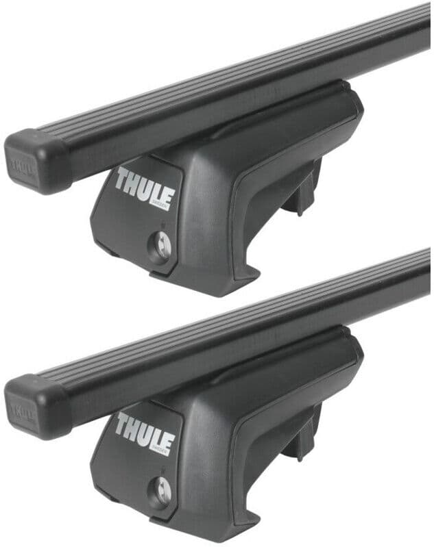 Barres de toit Opel Agila (09/00-12/02) Thule SquareBar Acier