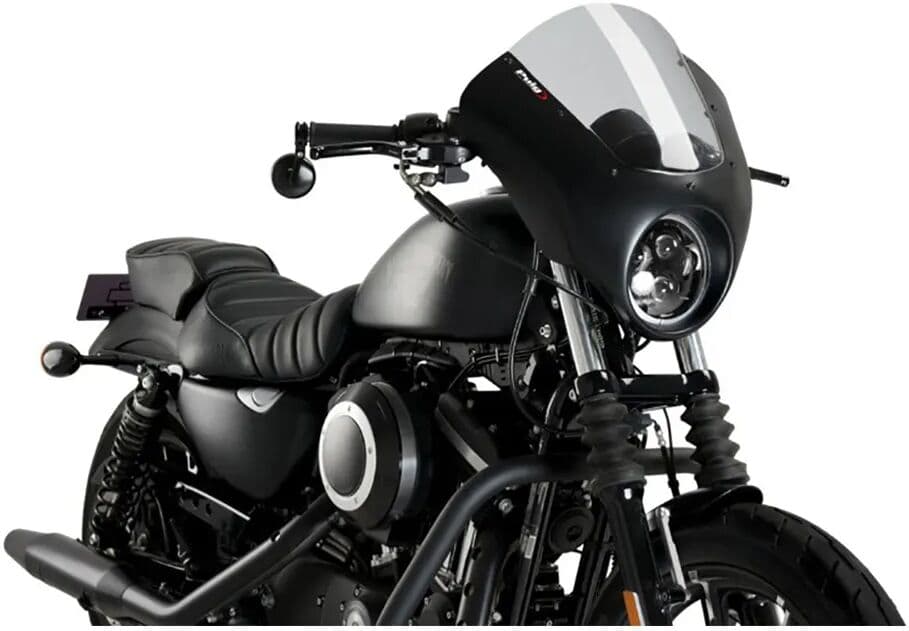 Puig Soporte De Faro Dark Night Harley Davidson Sportster 883 Iron 2022 Smoked One Size