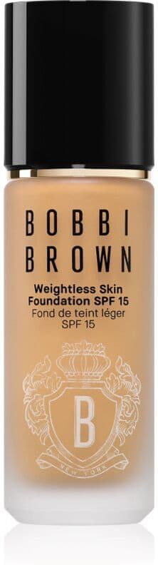 Bobbi Brown Weightless Skin Foundation SPF 15 μακράς διαρκείας μεικ απ με ενυδατικό αποτέλεσμα απόχρωση Neutral Honey 30 ml
