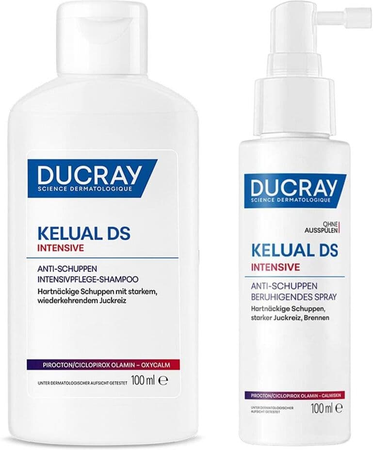 Kelual Ds Intensive Shampoo + Ducray Kelual Ds Intensive Spray 1Set