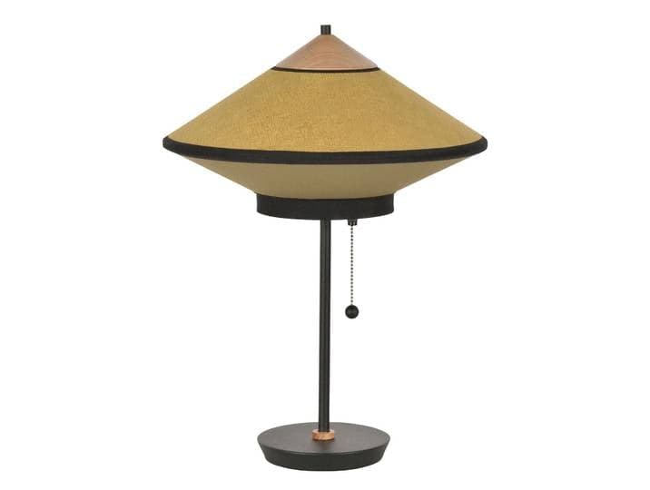 Cymbal Lampe de Table Bronze - Forestier Cymbal S - Salon / séjour - Design - Tissu / textile - Avec abat-jour