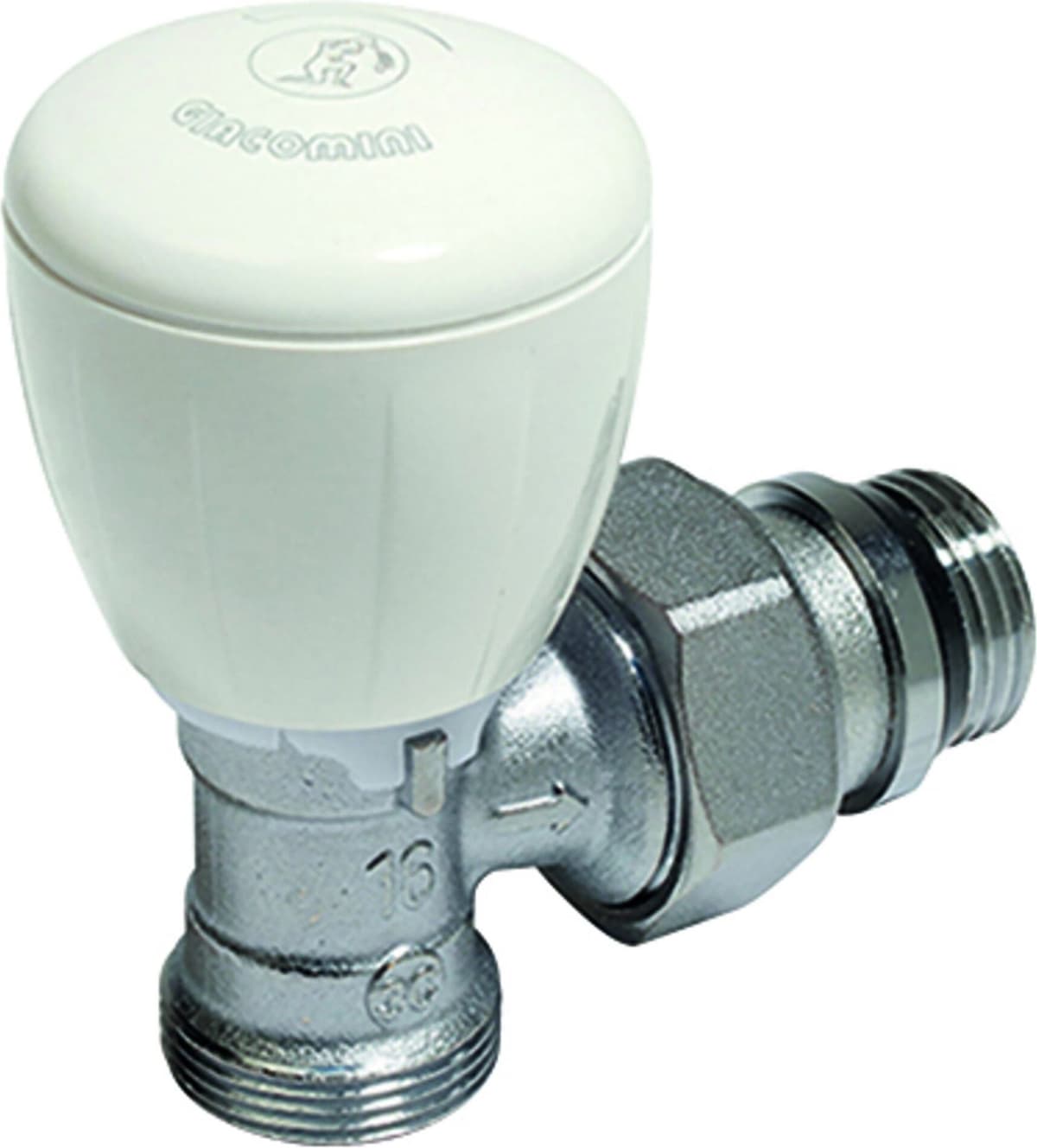 Giacomini VALVOLA TERMO  DR 3/8'' DRITTA TUBO RAME / PEX TERMOSTATIZZABILE