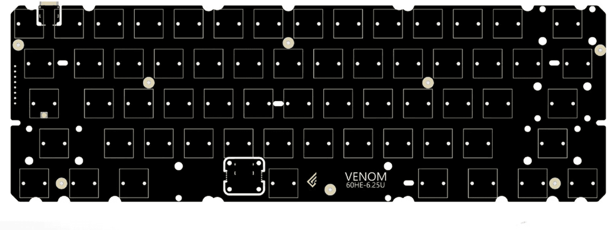 Geon Works Venom60 He Pcb 6.25u