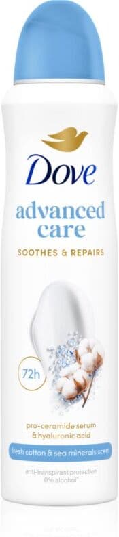 Dove Advanced Care Fresh Cotton and Sea Minerals anti-transpirant spray 150 ml
