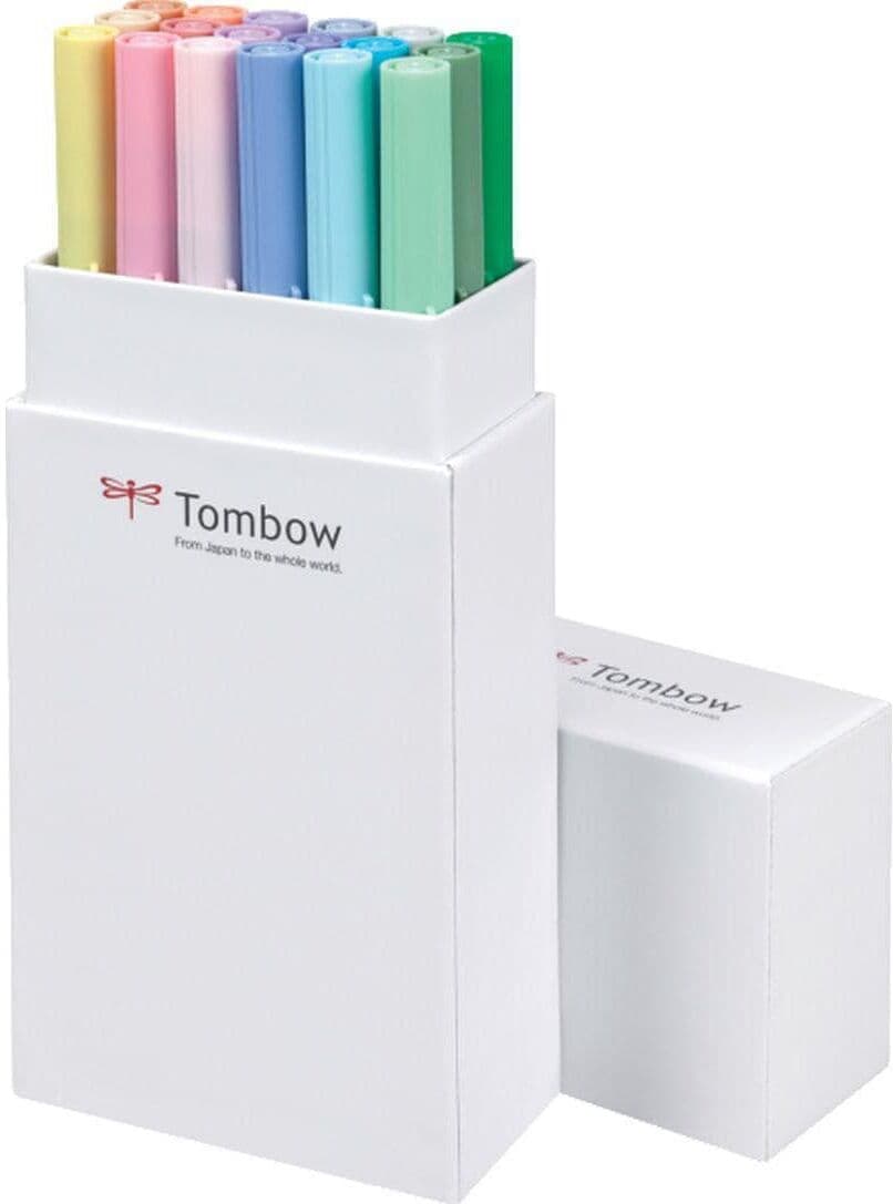 Faserstift TOMBOW "ABT 18 Stück, Pas", bunt, Kunststoff, Stifte, Faserstift, Wasservermalbar bunt Einheitsgröße