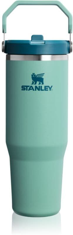 Stanley IceFlow™ Flip Straw 2.0 Tumbler θερμός από ανοξείδωτο ατσάλι Spring Green 1 τμχ