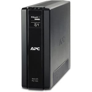 APC USV Back-UPS Pro 1500 BR1500G-GR, 6 Ausgänge, Line-Interactive, LCD-Display, 1500 VA, Schuko