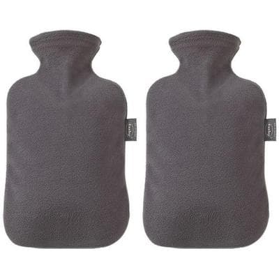 Fashy Wärmflasche Bezug anthrazit 2x 2x1 St
