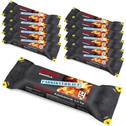 Kaminblock Kaminscheit 1,1 kg - 10 Stück im Karton