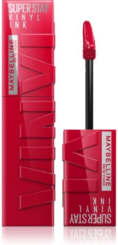 MAYBELLINE NEW YORK SuperStay Vinyl Ink długotrwała szminka w płynie 50 WICKED 4.2 ml