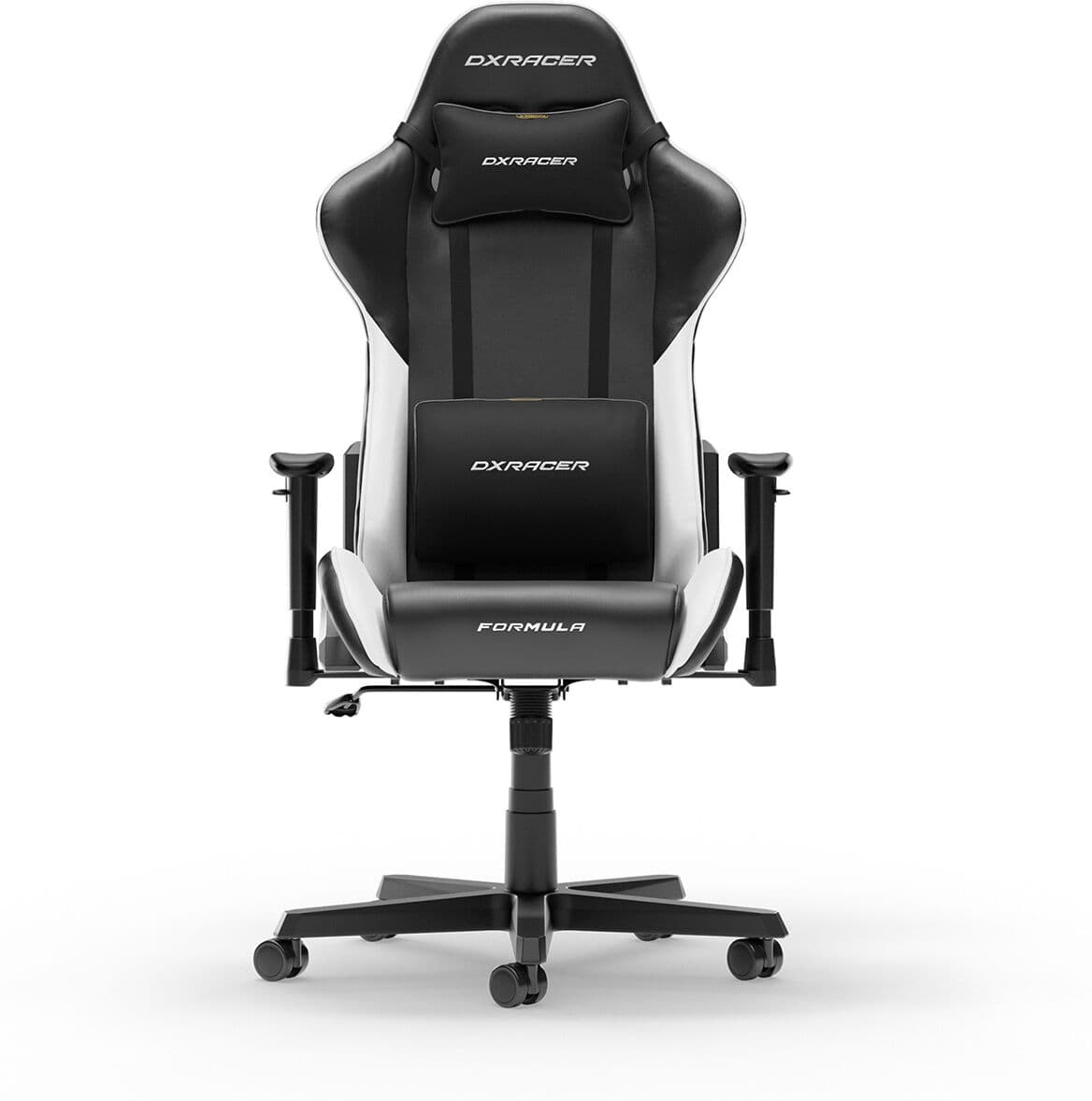 DXRacer Formula Gamingstol Svart & Hvit Pvc Lær L