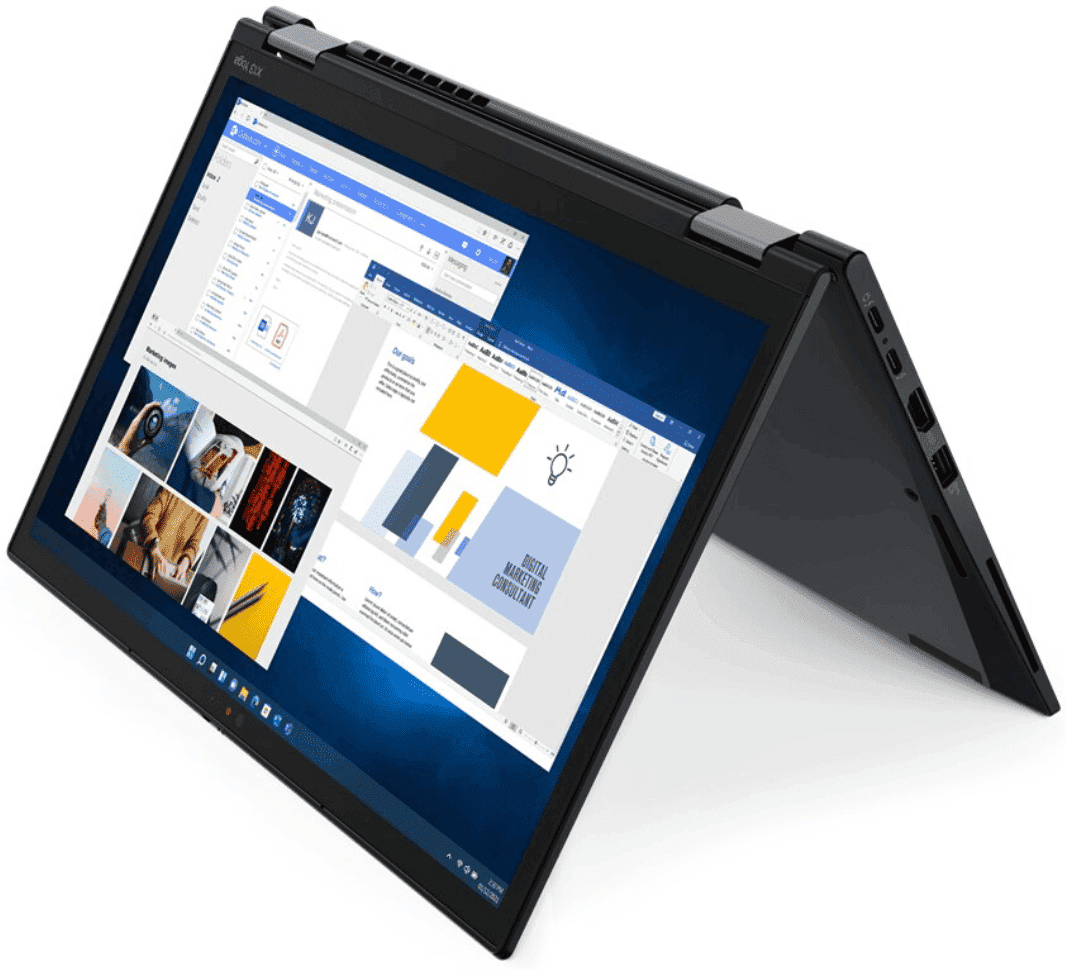 IBM ThinkPad X1 Yoga Gen 3, 14” Touch Display, Intel Core i5 8350U, 8GB RAM, 256GB SSD, Fingerprint Reader, LTE 4G, Windows 11 Pro, Office & Media Refurbished