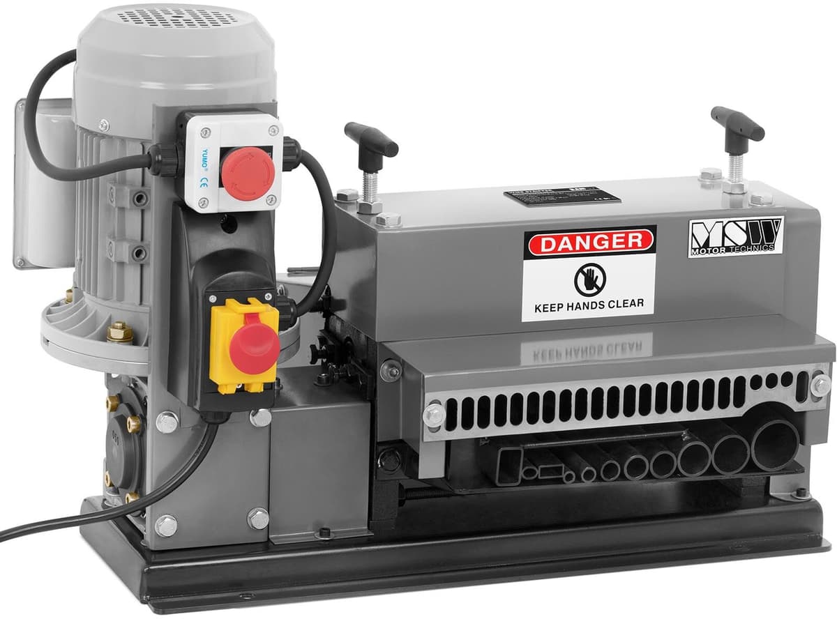 MSW Machine à dénuder - électrique - 750 W - 11 entrées MSW-WIRESTRIPPER-008-750