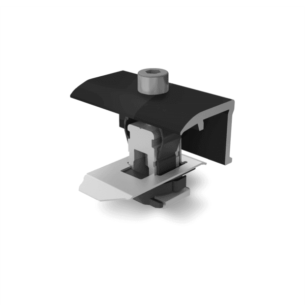 K2 Systems Clamp EC 25-40, schwarz, Endklemme 2004545
