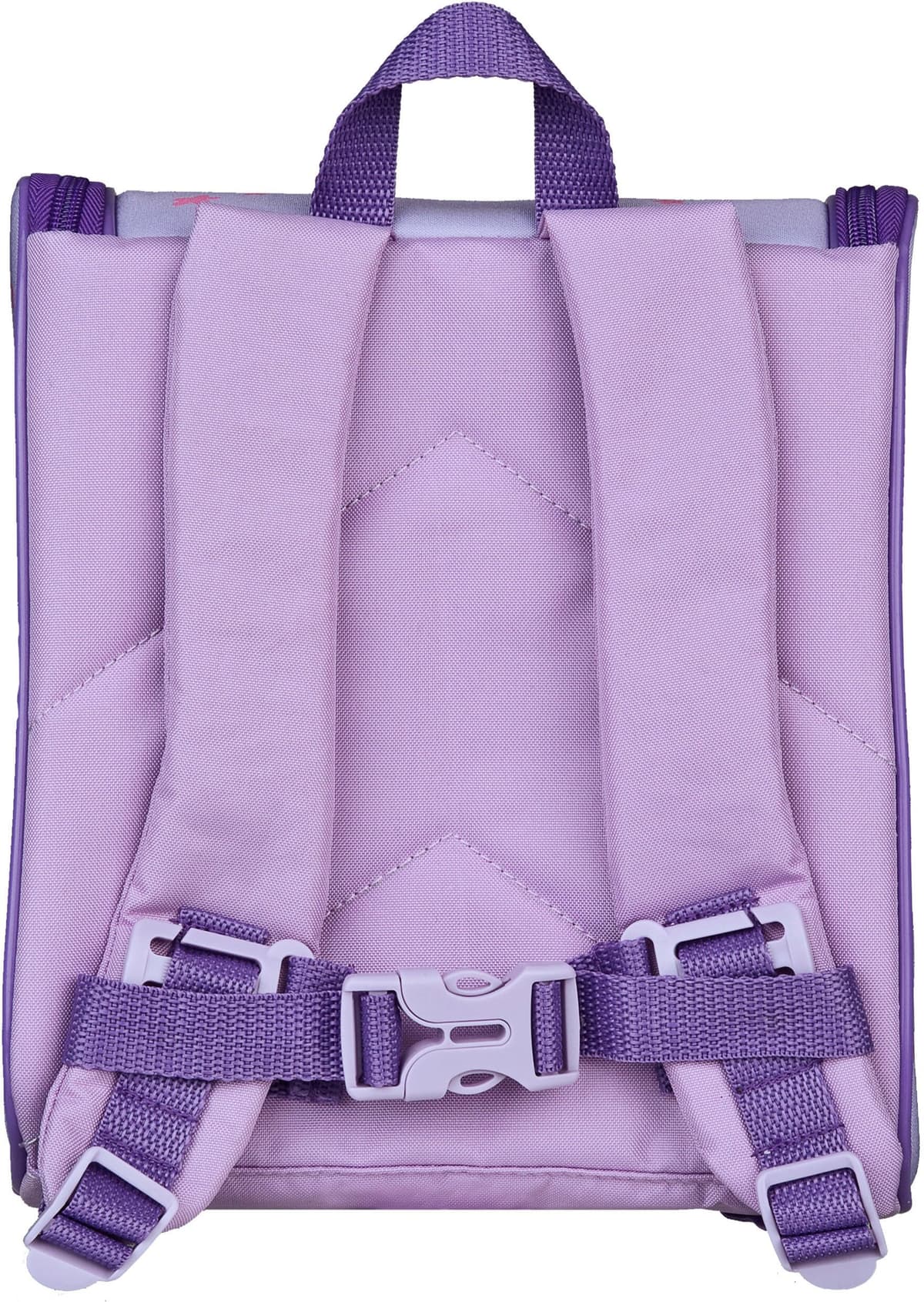 Vorschulranzen SCOOLI "Cutie", Kinder, Gr. B/H/T: 21cm x 23cm x 13cm, lila (magic horse), Polyester, gemustert, Rucksäcke Vorschulranzen magic horse B/H/T: 21cm x 23cm x 13cm