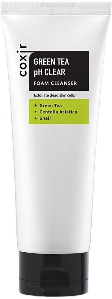 COXIR Green Tea Ph Clear Foam Cleanser 150ml